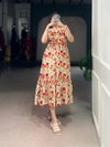 LNB Maslin Silk Ethnic Wear Frock Collection Wholesale Online